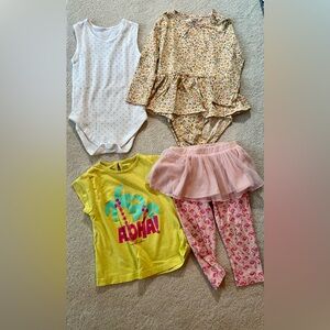 Colorful Baby Clothing Bundle, size 18-24 months, different brands